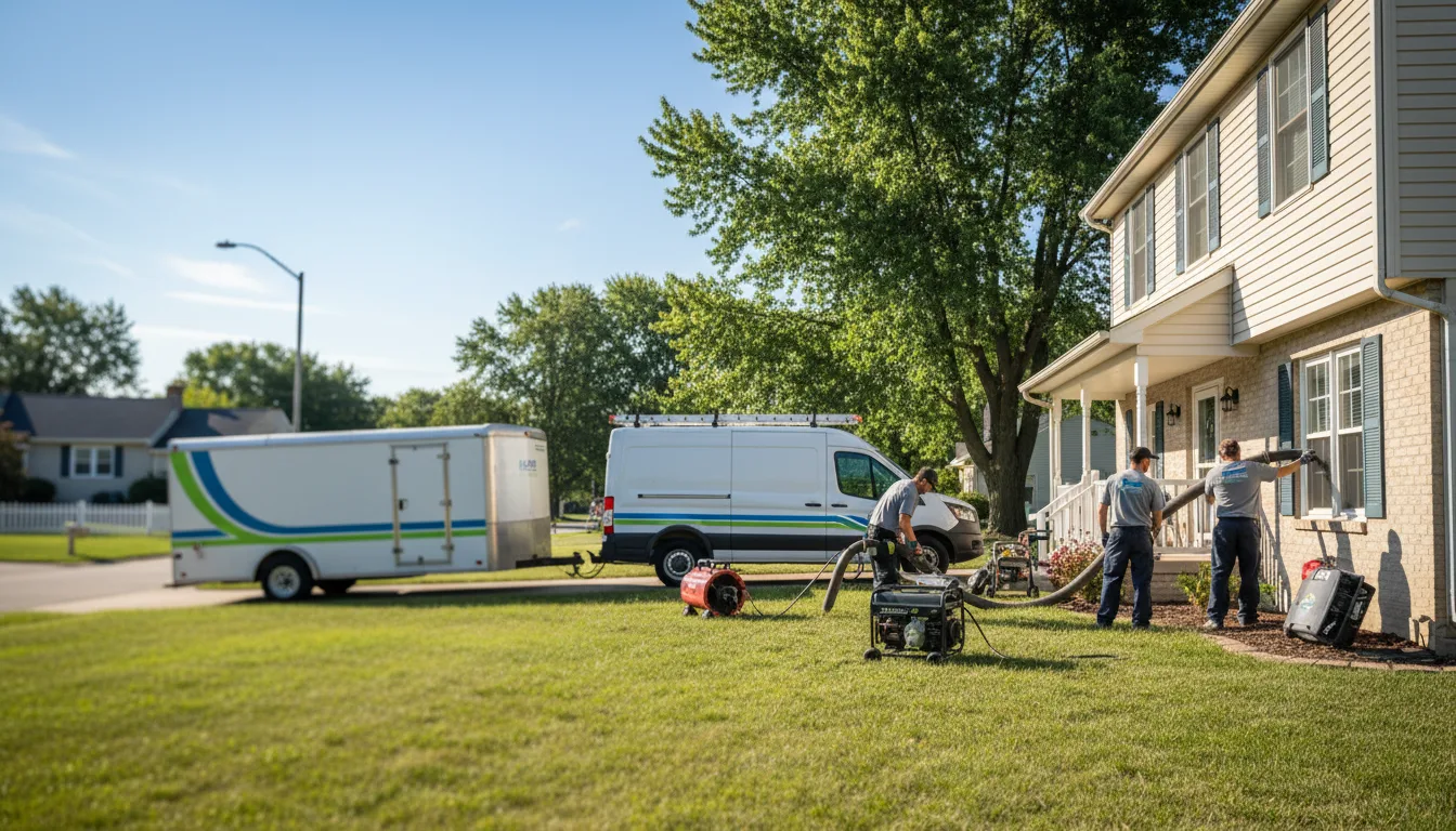 Flooded Basement Restoration And Cleanup With Repair in Lingle, WY near me